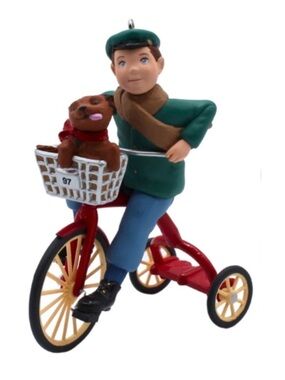 Hallmark 1997 “Biking Buddies” Christmas Ornament